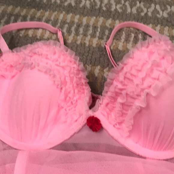 Victoria’s Secret garter babydoll. New! - Picture 2 of 4